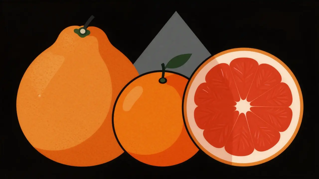 Citrus Fruits Beyond Grapefruit: Pomelo and Seville Orange Effects on Drugs